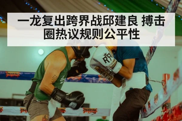 一龙复出跨界战邱建良 搏击圈热议规则公平性